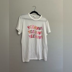 Yeehaw Charlie southern tee